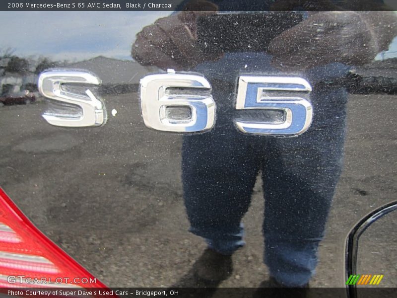 Black / Charcoal 2006 Mercedes-Benz S 65 AMG Sedan