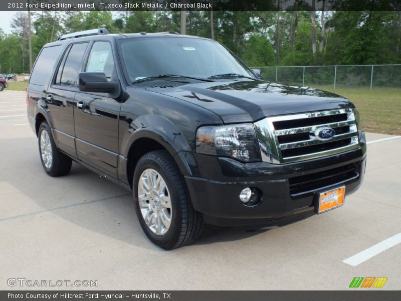 Tuxedo Black Metallic / Charcoal Black 2012 Ford Expedition Limited