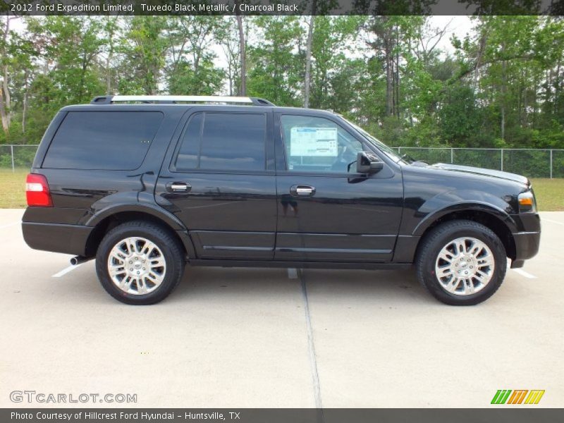 Tuxedo Black Metallic / Charcoal Black 2012 Ford Expedition Limited