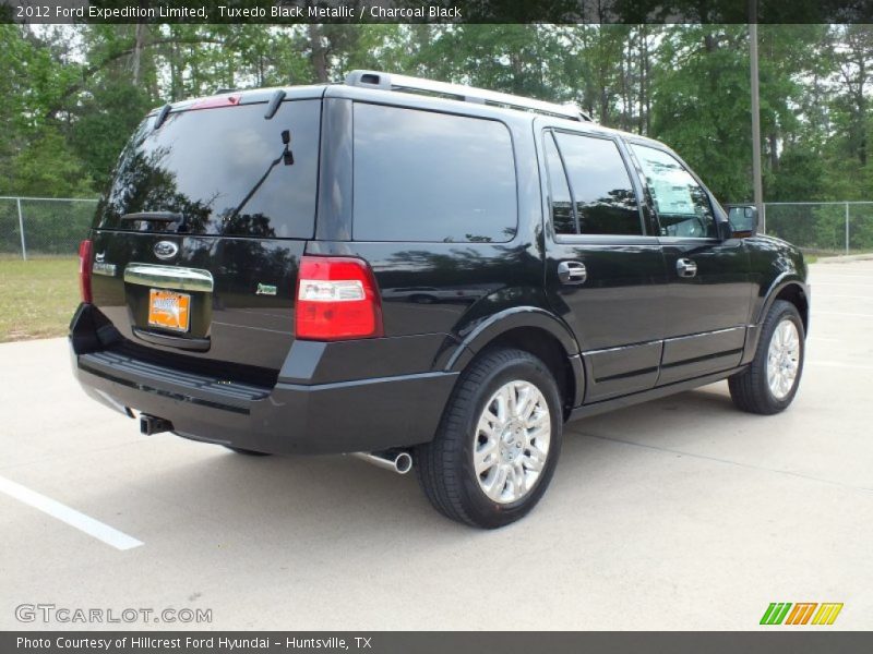 Tuxedo Black Metallic / Charcoal Black 2012 Ford Expedition Limited