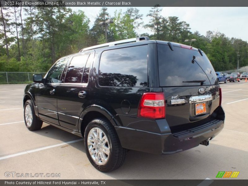 Tuxedo Black Metallic / Charcoal Black 2012 Ford Expedition Limited