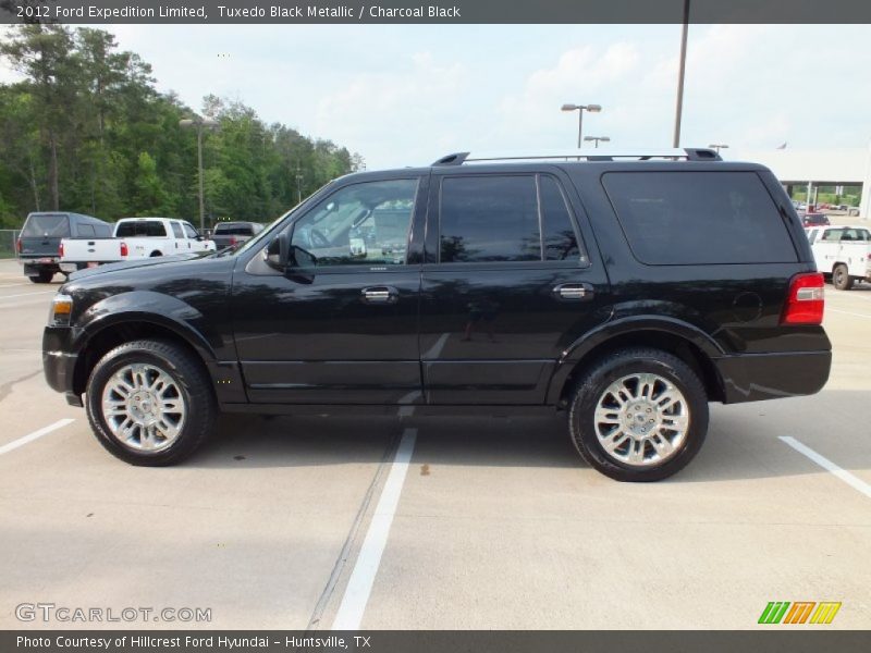 Tuxedo Black Metallic / Charcoal Black 2012 Ford Expedition Limited