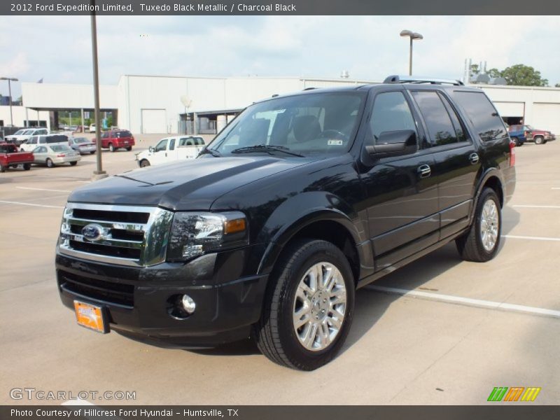 Tuxedo Black Metallic / Charcoal Black 2012 Ford Expedition Limited