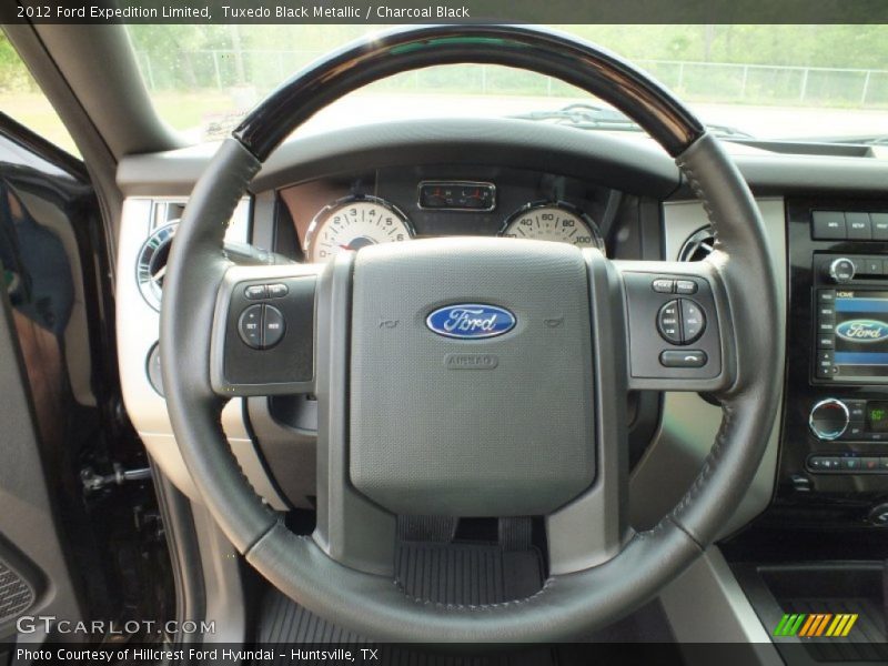 Tuxedo Black Metallic / Charcoal Black 2012 Ford Expedition Limited