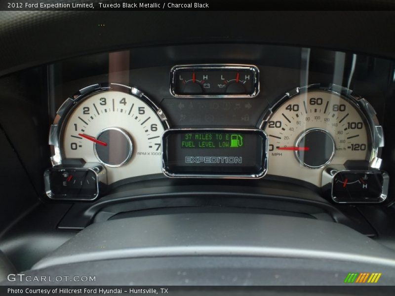 Tuxedo Black Metallic / Charcoal Black 2012 Ford Expedition Limited