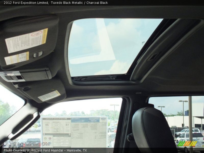 Tuxedo Black Metallic / Charcoal Black 2012 Ford Expedition Limited