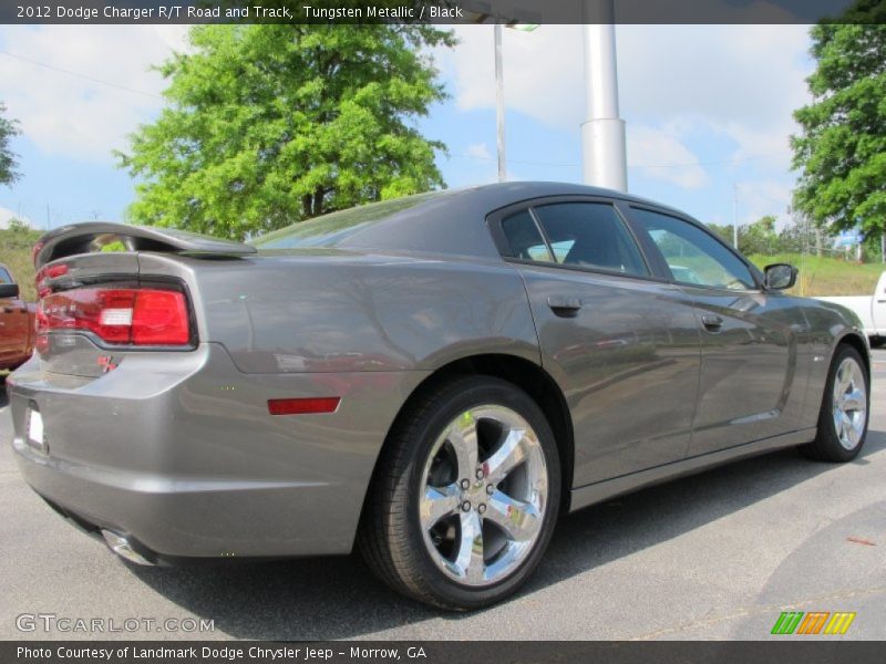 Tungsten Metallic / Black 2012 Dodge Charger R/T Road and Track