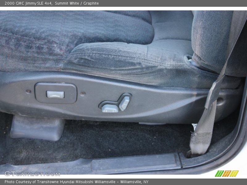 Summit White / Graphite 2000 GMC Jimmy SLE 4x4