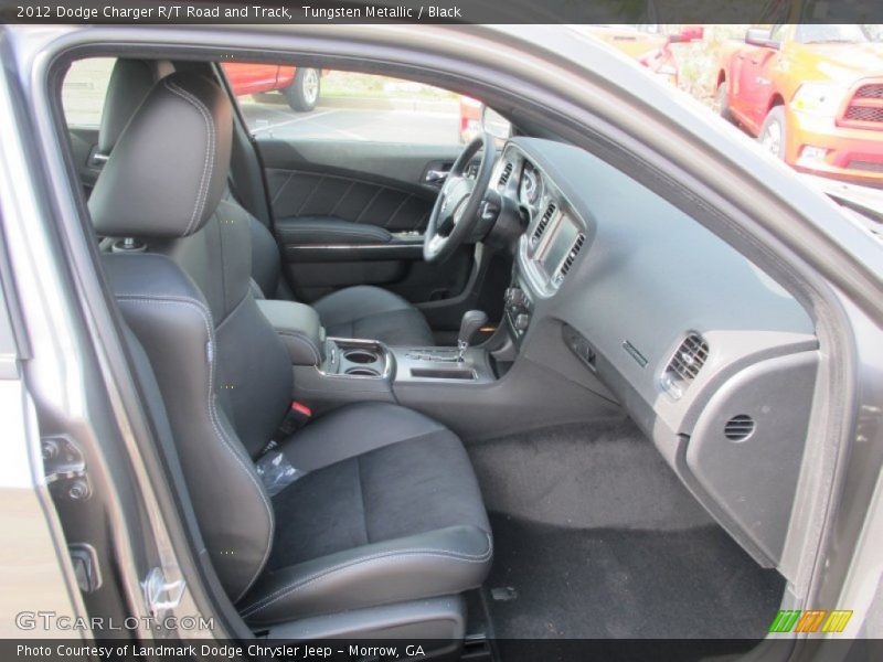 Tungsten Metallic / Black 2012 Dodge Charger R/T Road and Track