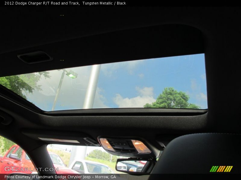 Sunroof of 2012 Charger R/T Road and Track