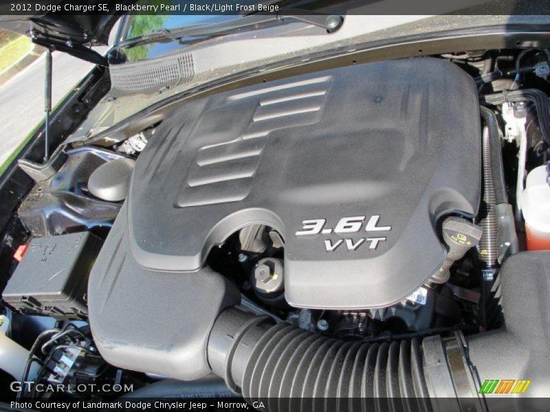  2012 Charger SE Engine - 3.6 Liter DOHC 24-Valve Pentastar V6