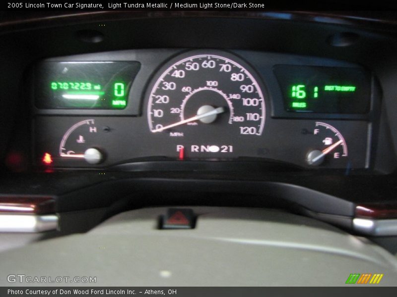  2005 Town Car Signature Signature Gauges