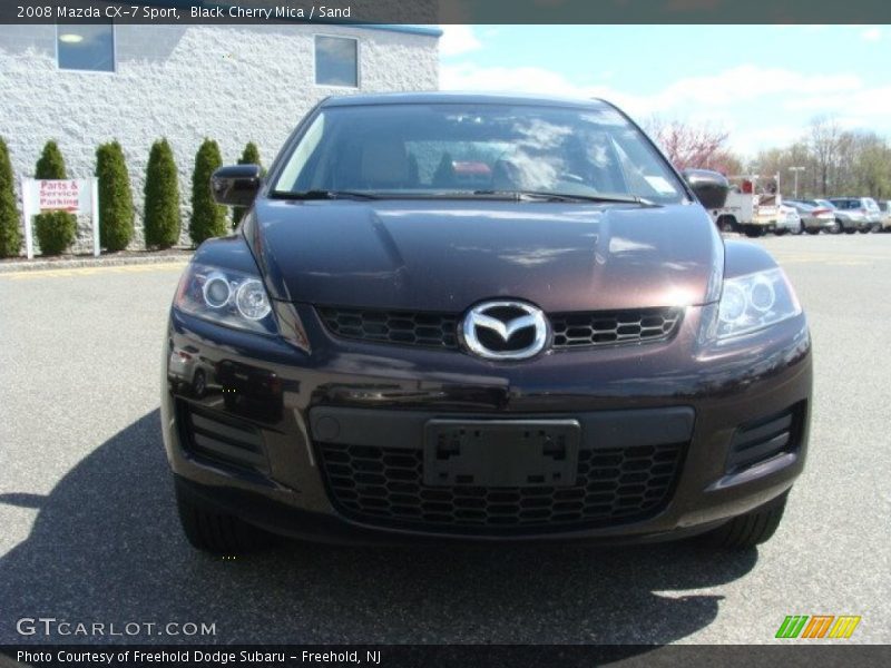 Black Cherry Mica / Sand 2008 Mazda CX-7 Sport