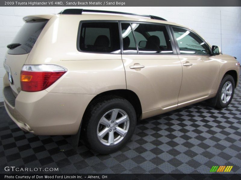 Sandy Beach Metallic / Sand Beige 2009 Toyota Highlander V6 4WD