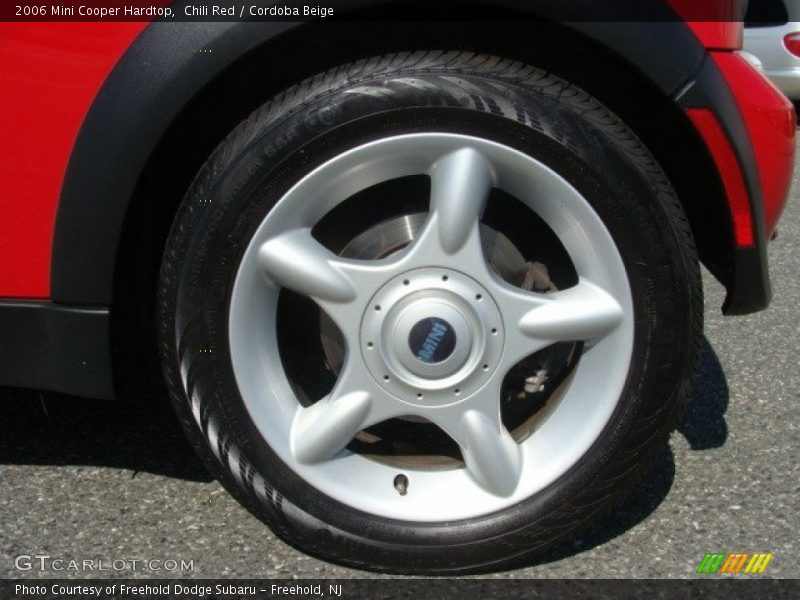 Chili Red / Cordoba Beige 2006 Mini Cooper Hardtop
