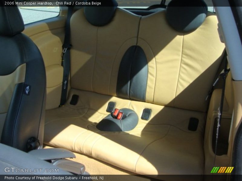Chili Red / Cordoba Beige 2006 Mini Cooper Hardtop