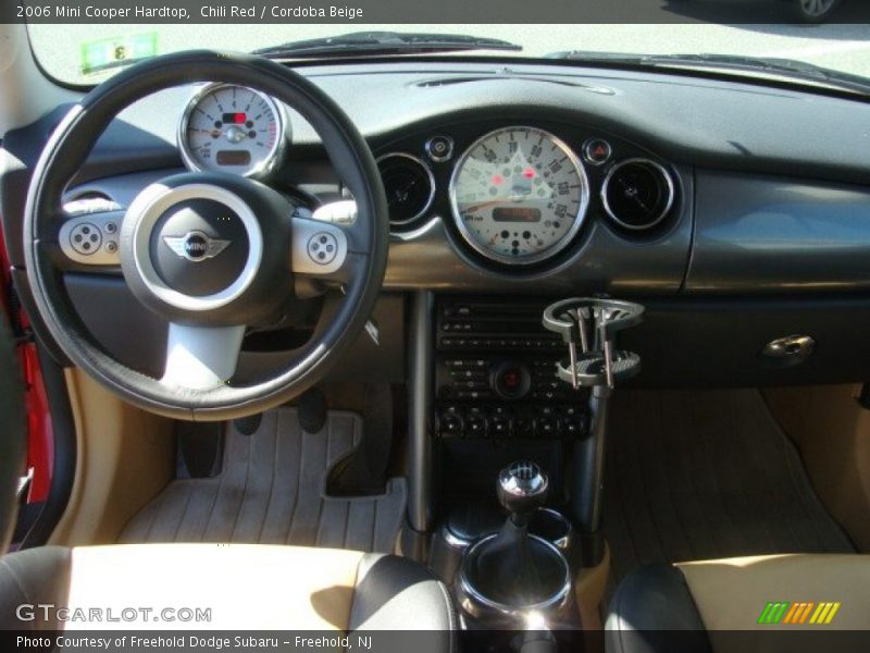 Chili Red / Cordoba Beige 2006 Mini Cooper Hardtop