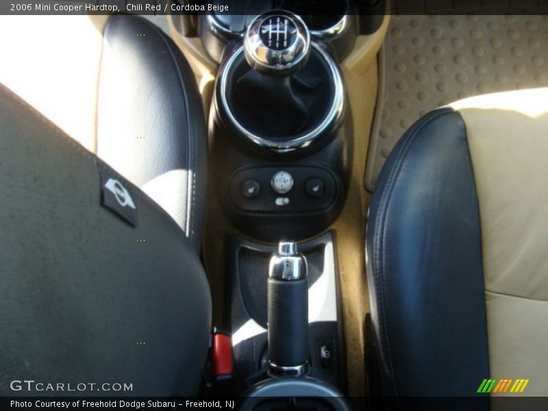 Chili Red / Cordoba Beige 2006 Mini Cooper Hardtop