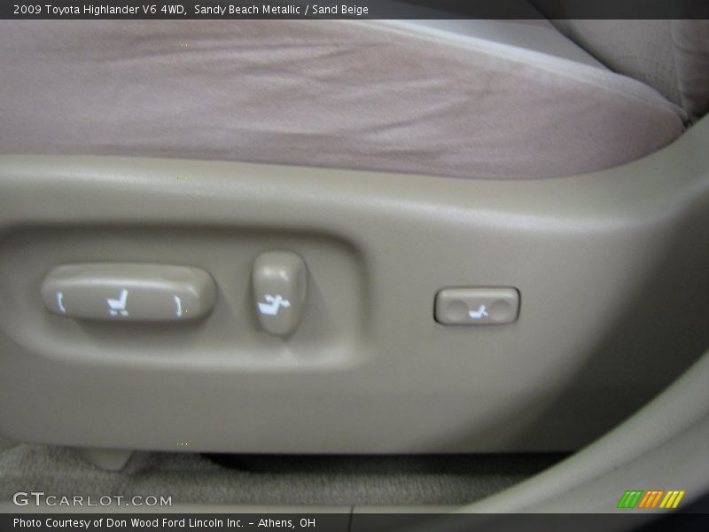 Sandy Beach Metallic / Sand Beige 2009 Toyota Highlander V6 4WD