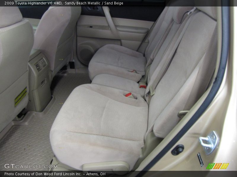 Sandy Beach Metallic / Sand Beige 2009 Toyota Highlander V6 4WD