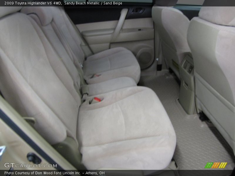 Sandy Beach Metallic / Sand Beige 2009 Toyota Highlander V6 4WD