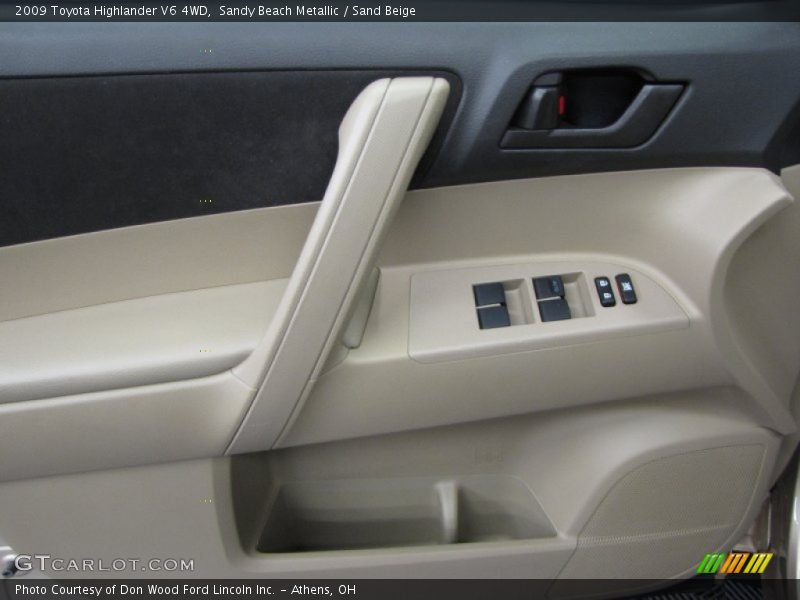 Sandy Beach Metallic / Sand Beige 2009 Toyota Highlander V6 4WD