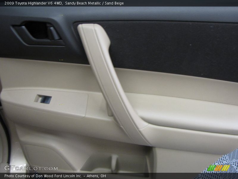Sandy Beach Metallic / Sand Beige 2009 Toyota Highlander V6 4WD