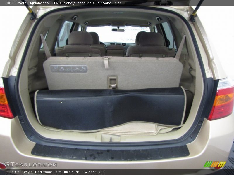 Sandy Beach Metallic / Sand Beige 2009 Toyota Highlander V6 4WD