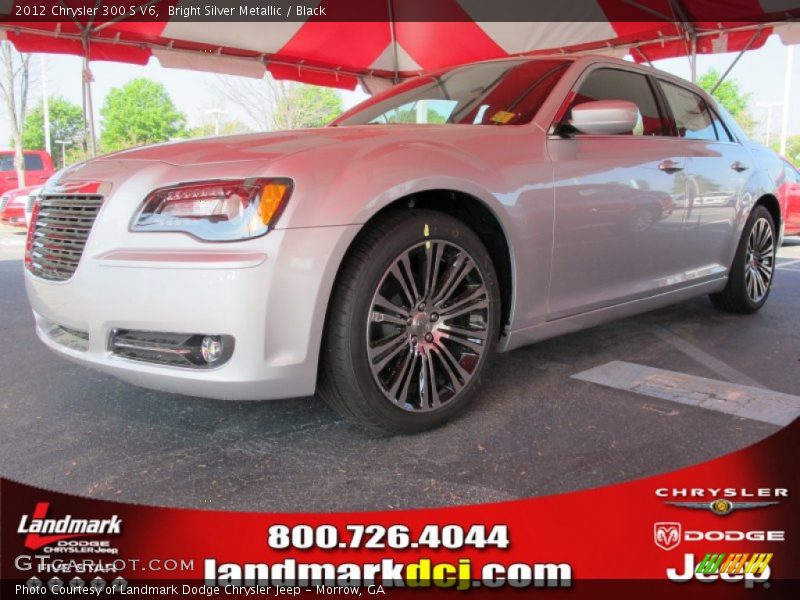 Bright Silver Metallic / Black 2012 Chrysler 300 S V6