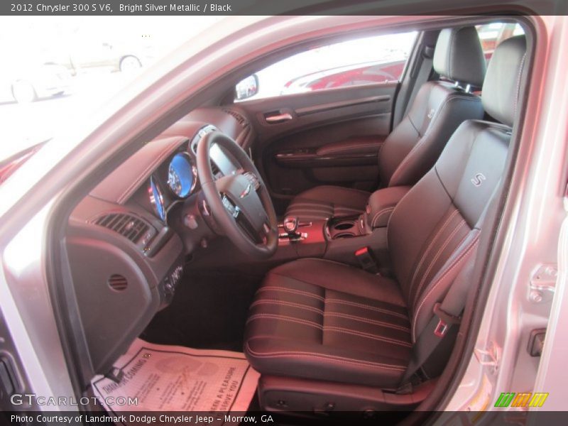 Bright Silver Metallic / Black 2012 Chrysler 300 S V6