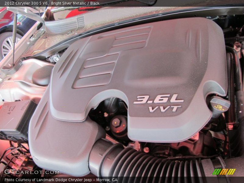 Bright Silver Metallic / Black 2012 Chrysler 300 S V6
