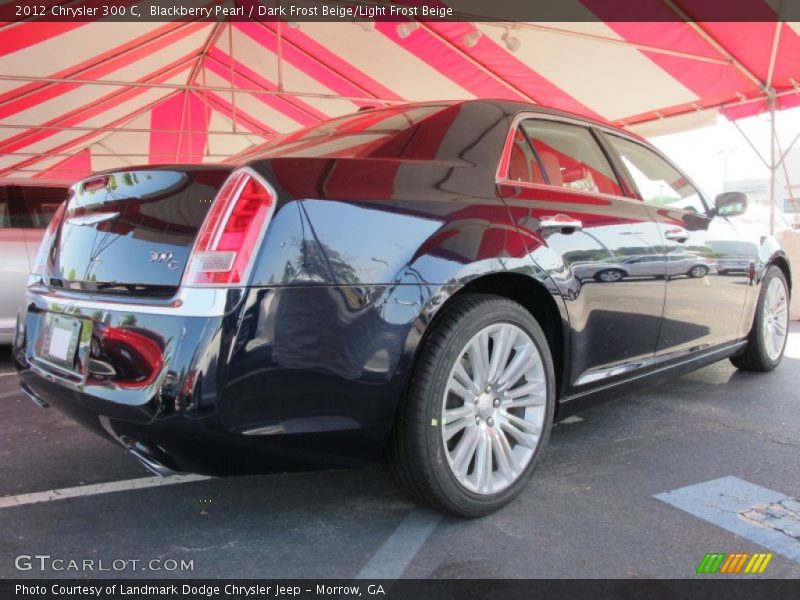 Blackberry Pearl / Dark Frost Beige/Light Frost Beige 2012 Chrysler 300 C