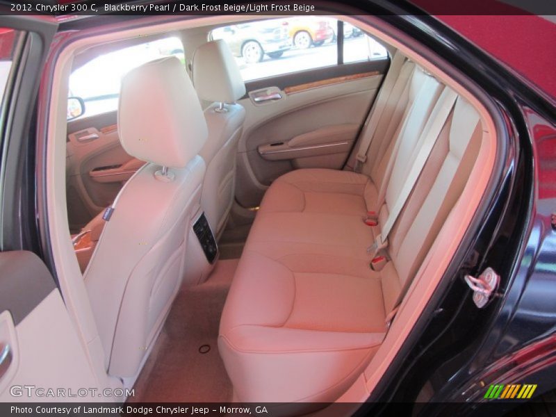 Blackberry Pearl / Dark Frost Beige/Light Frost Beige 2012 Chrysler 300 C