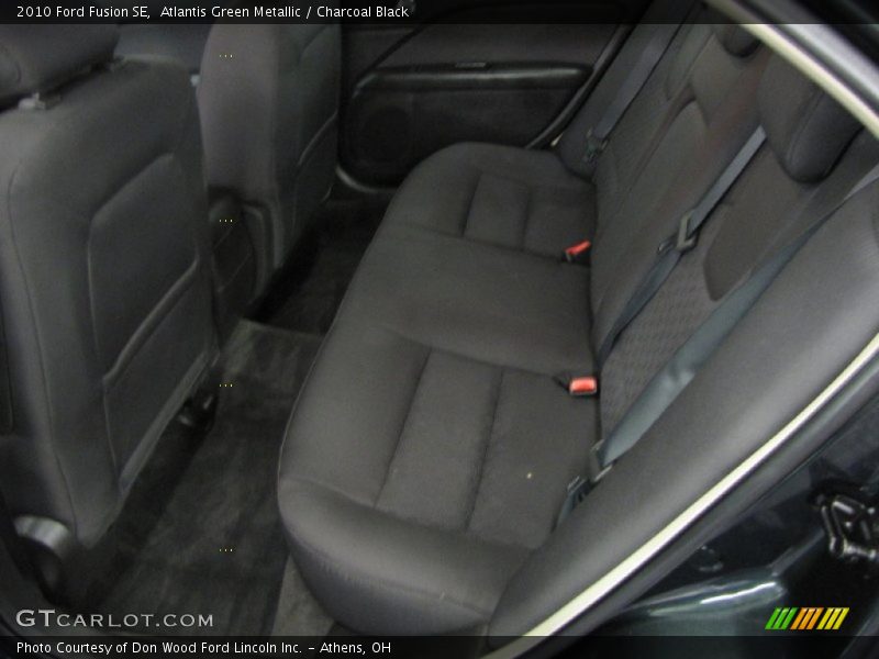 Atlantis Green Metallic / Charcoal Black 2010 Ford Fusion SE