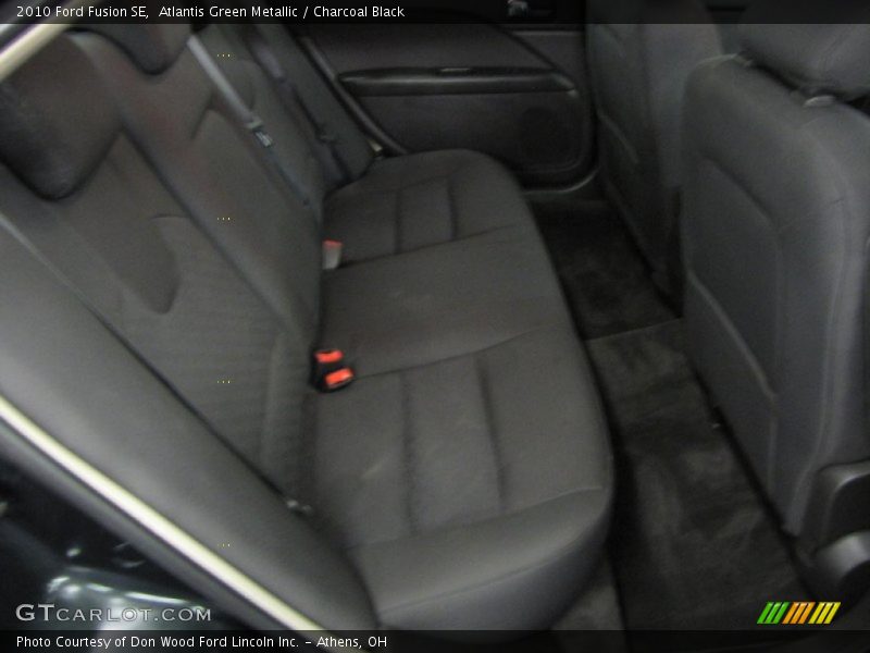 Atlantis Green Metallic / Charcoal Black 2010 Ford Fusion SE