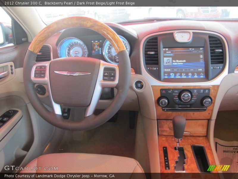 Blackberry Pearl / Dark Frost Beige/Light Frost Beige 2012 Chrysler 300 C