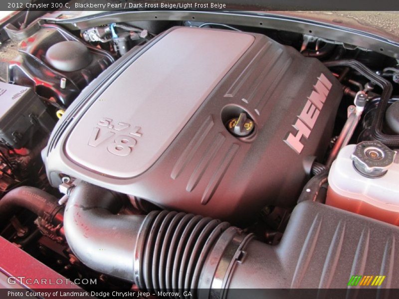 Blackberry Pearl / Dark Frost Beige/Light Frost Beige 2012 Chrysler 300 C