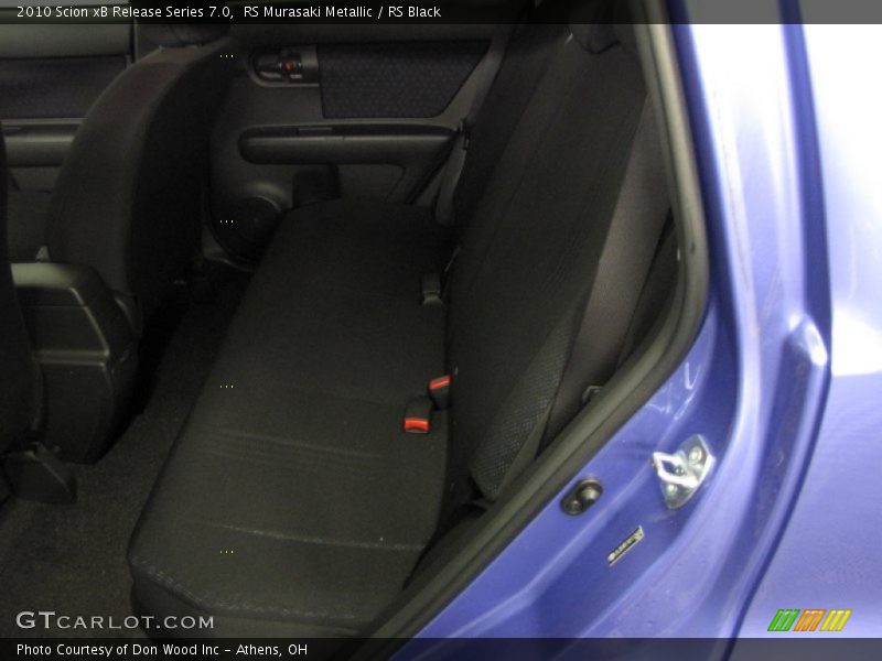 Rear Seat of 2010 xB Release Series 7.0