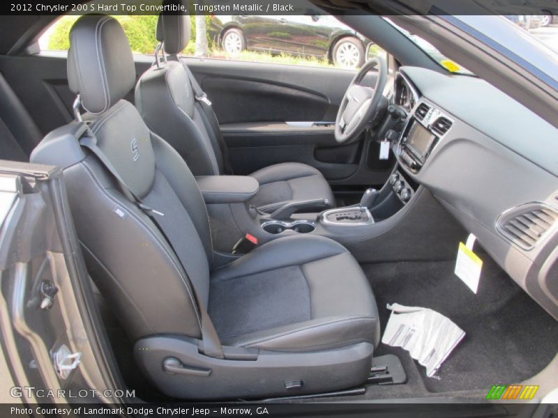  2012 200 S Hard Top Convertible Black Interior