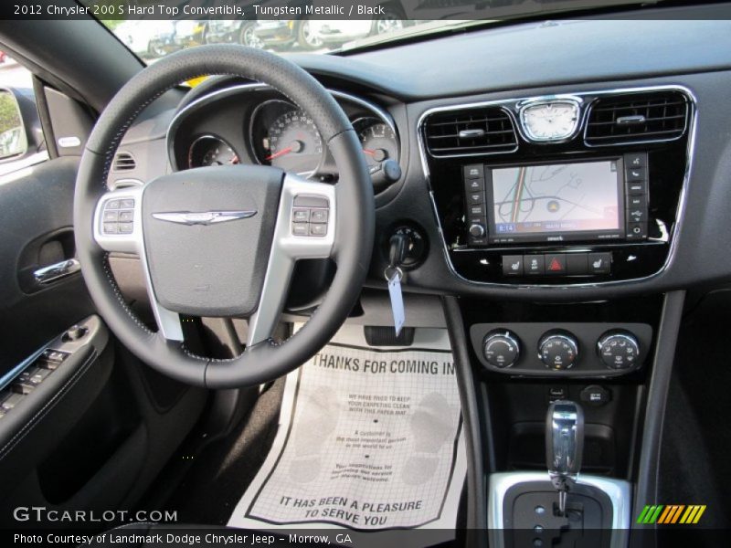 Dashboard of 2012 200 S Hard Top Convertible