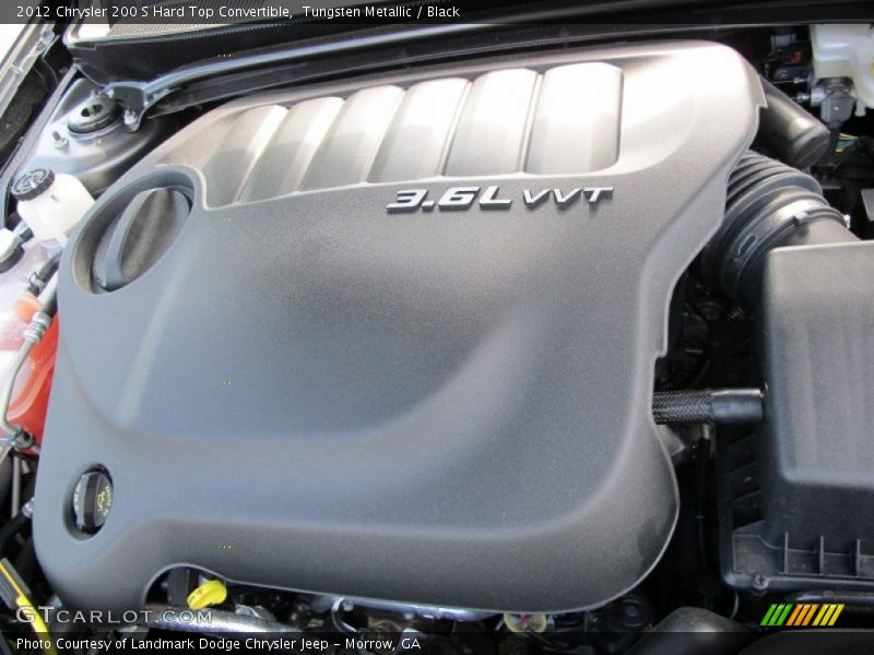  2012 200 S Hard Top Convertible Engine - 3.6 Liter DOHC 24-Valve VVT Pentastar V6