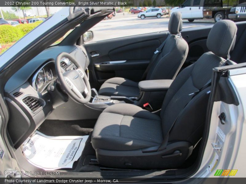  2012 200 Touring Convertible Black Interior