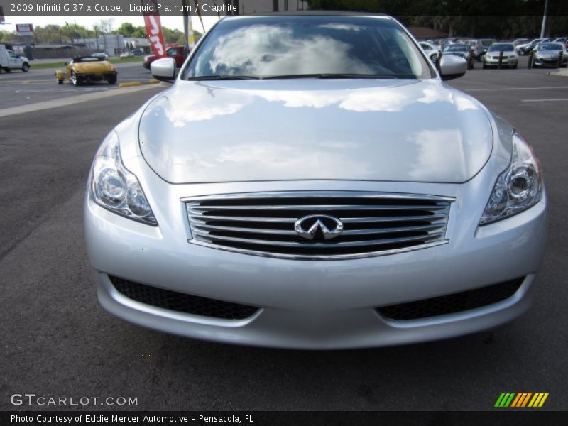 Liquid Platinum / Graphite 2009 Infiniti G 37 x Coupe