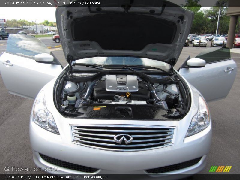 Liquid Platinum / Graphite 2009 Infiniti G 37 x Coupe