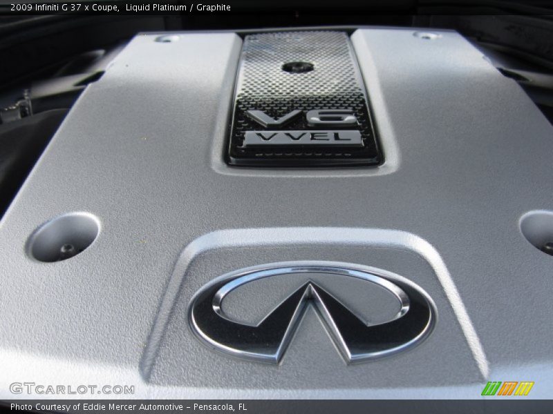 Liquid Platinum / Graphite 2009 Infiniti G 37 x Coupe