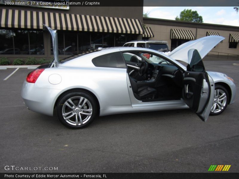 Liquid Platinum / Graphite 2009 Infiniti G 37 x Coupe