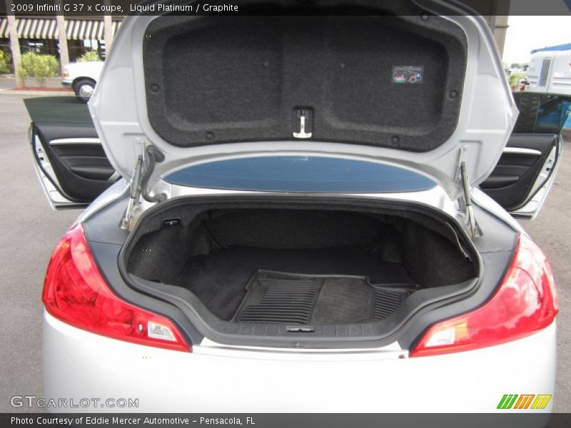 Liquid Platinum / Graphite 2009 Infiniti G 37 x Coupe