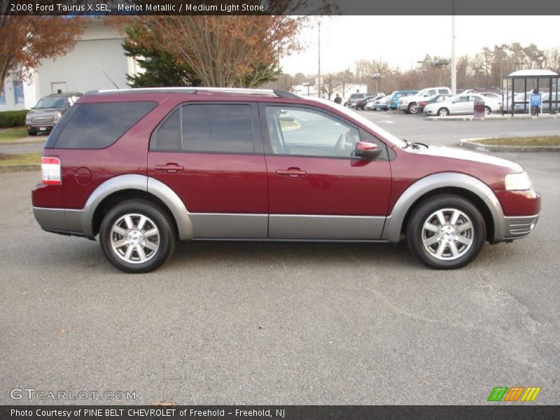 2008 Taurus X SEL Merlot Metallic