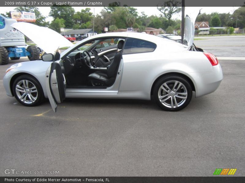 Liquid Platinum / Graphite 2009 Infiniti G 37 x Coupe