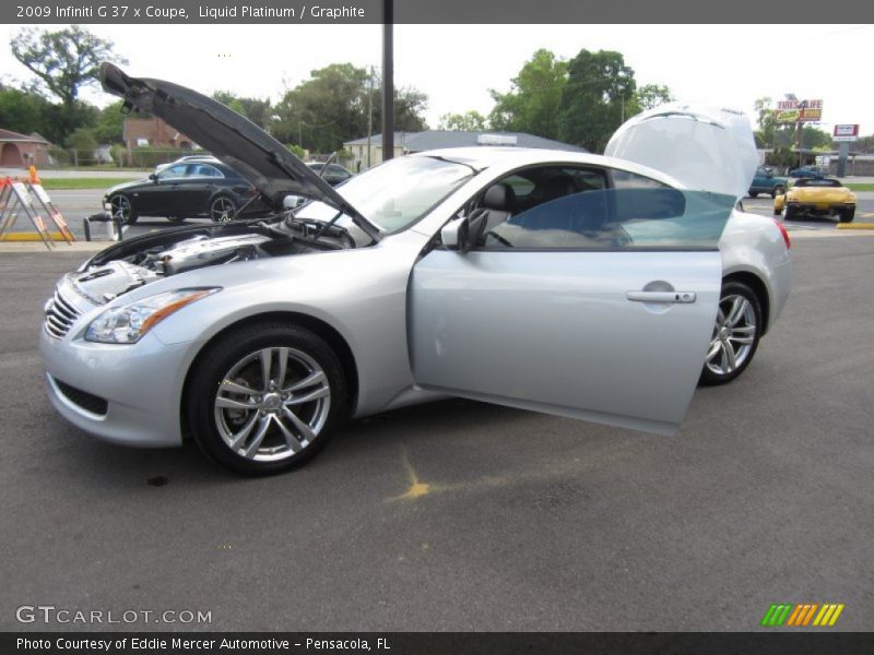 Liquid Platinum / Graphite 2009 Infiniti G 37 x Coupe